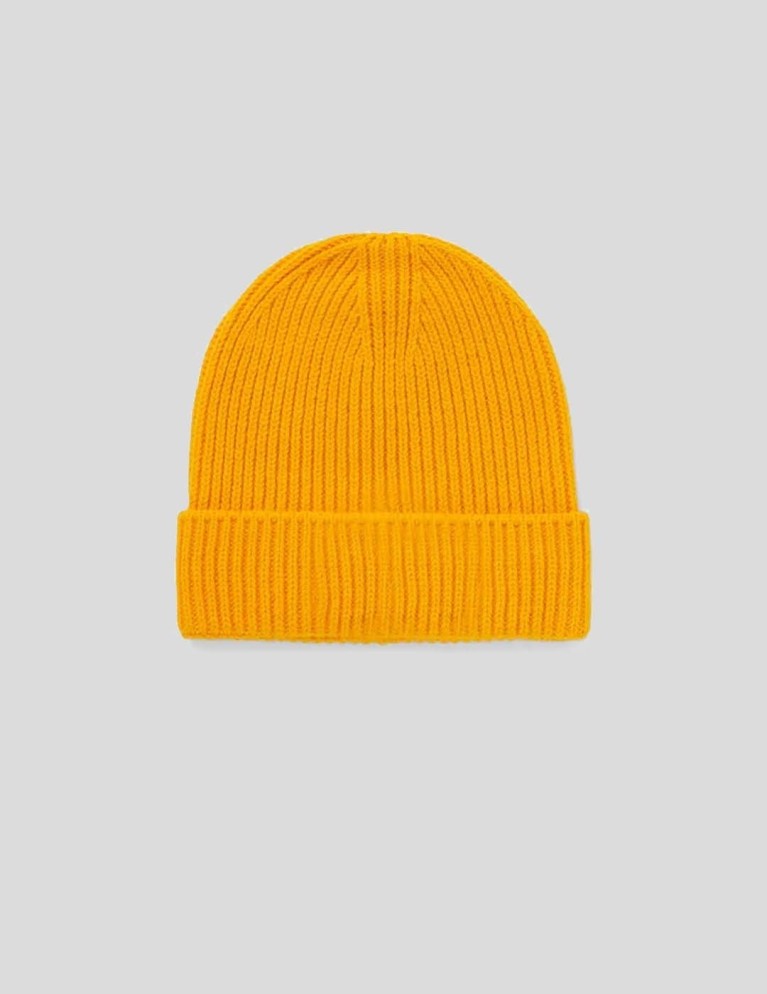 Gorro THE NORTH FACE logo box cuf beanie gold